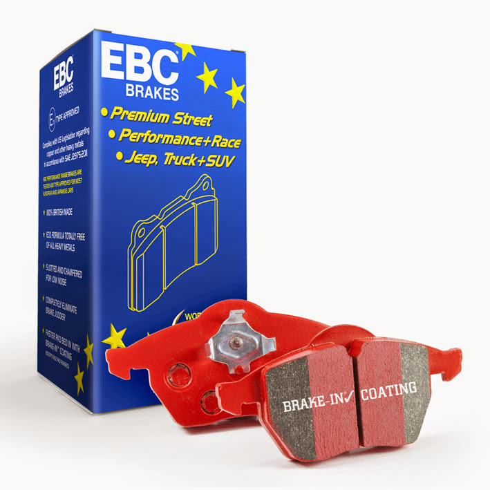 NeedsWings Performance Products. EBC Redstuff Low Dust Front Brake Pads